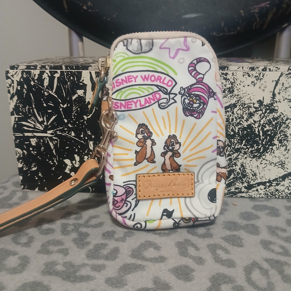 Disneyland Chip and Dale Wristlet